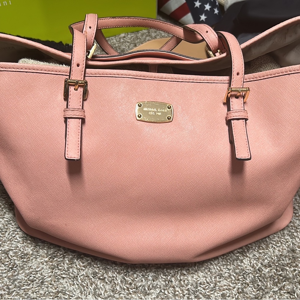 Pink Michael Kors Tote